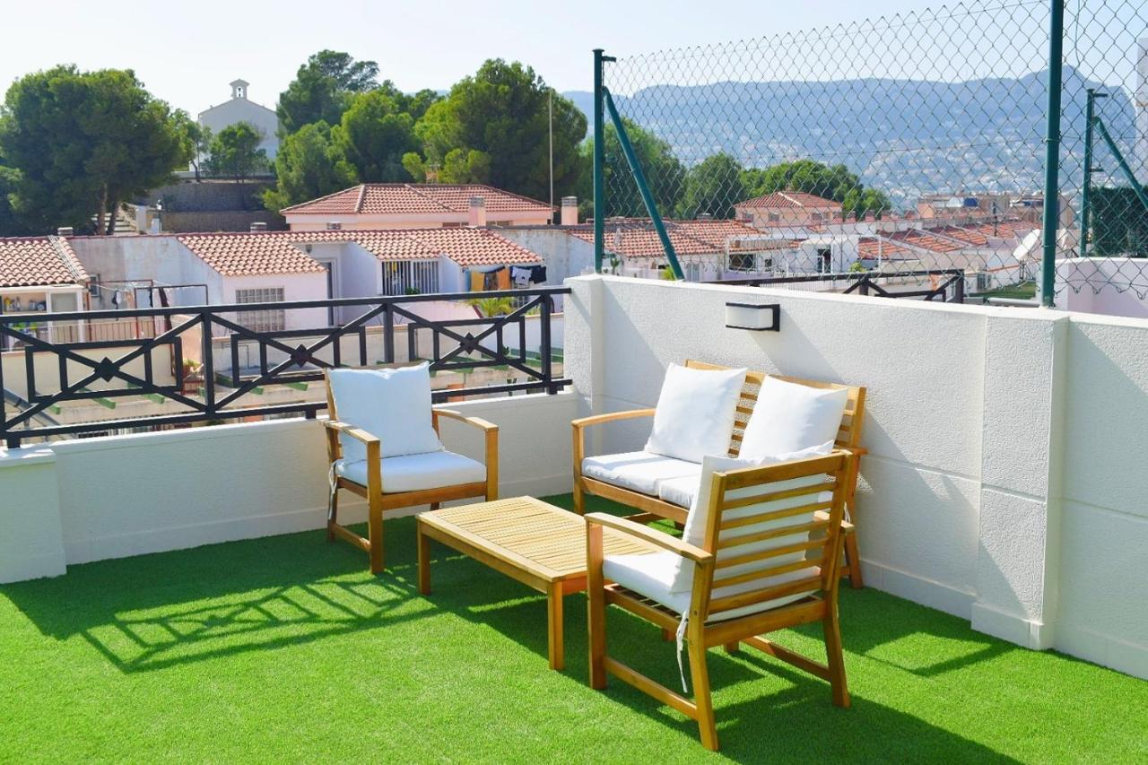 Atico Duplex Calpe Bay Leilighet Eksteriør bilde